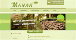 Desktop Screenshot of manar.com.pl